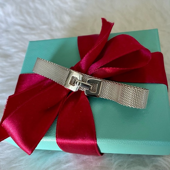 Tiffany and Co. Fine Mesh Silver Bracelet - Picture 7 of 9
